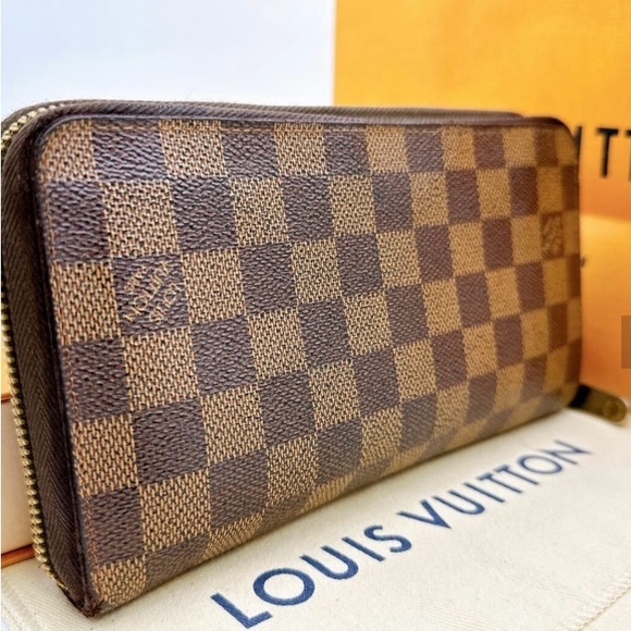 Louis Vuitton Damier Long Zippy Wallet Organizer - Picture 1 of 10
